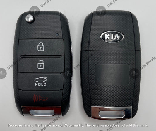 NEW! KIA Optima 2016 - 2020 flip key remote fob SY5JFRGE04 (JF 4BT) 95430-D4010