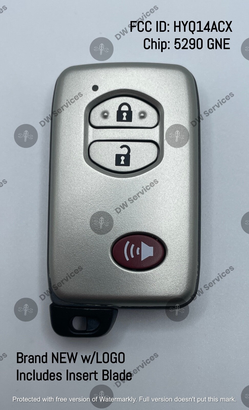 NEW! Toyota 4Runner / Prius / Venza PROXIMITY remote SMART key FOB HYQ14AAB 5290