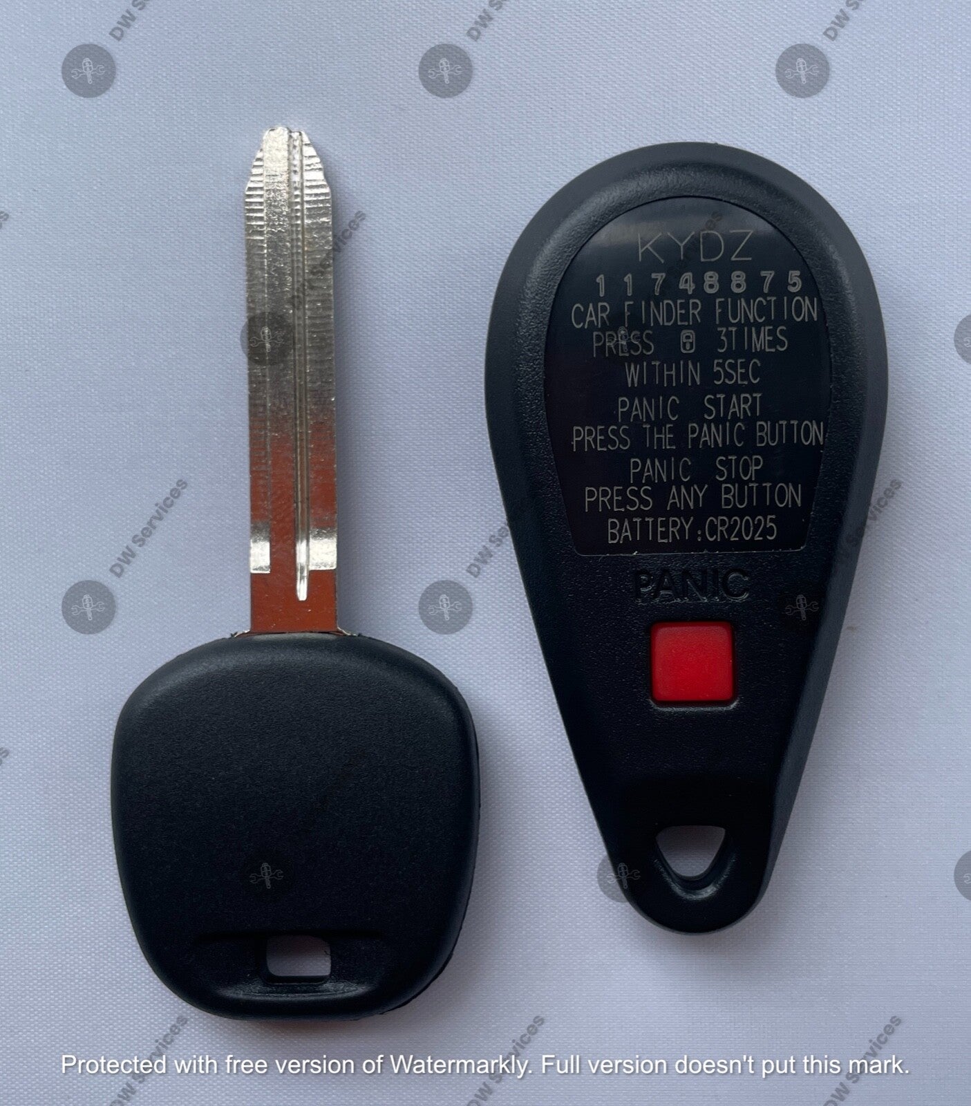NEW! Subaru keyless entry remote FOB CWTWB1U819 &Transponder Chip G KEY Impreza
