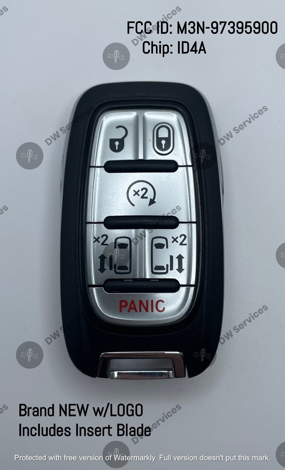 NEW! GENUINE OEM Chrysler Pacifica / Voyager SMART key PROX remote M3N-97395900