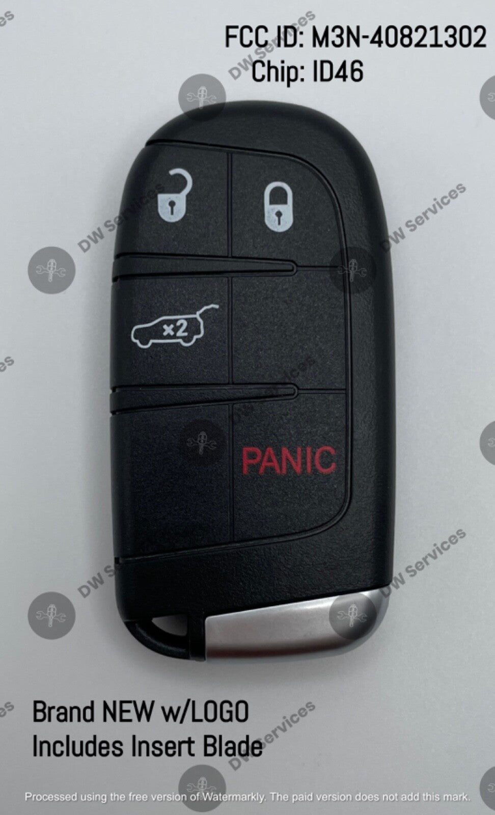 NEW! Dodge Durango 2014 - 2024 SMART key Proximity Remote Fob M3N-40821302 Hatch