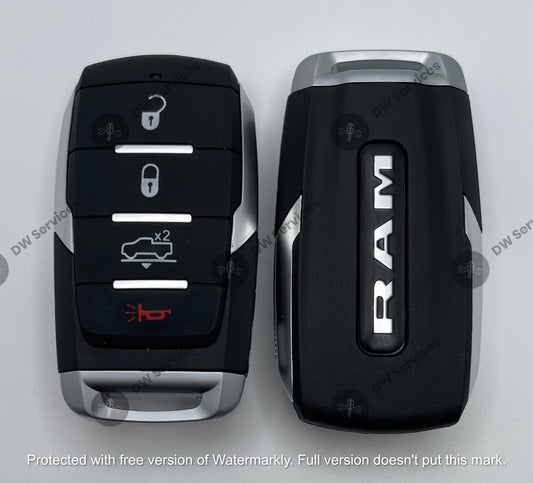 NEW! Dodge RAM 1500 4-button SMART KEY PROXIMITY REMOTE FOB OHT-4882056