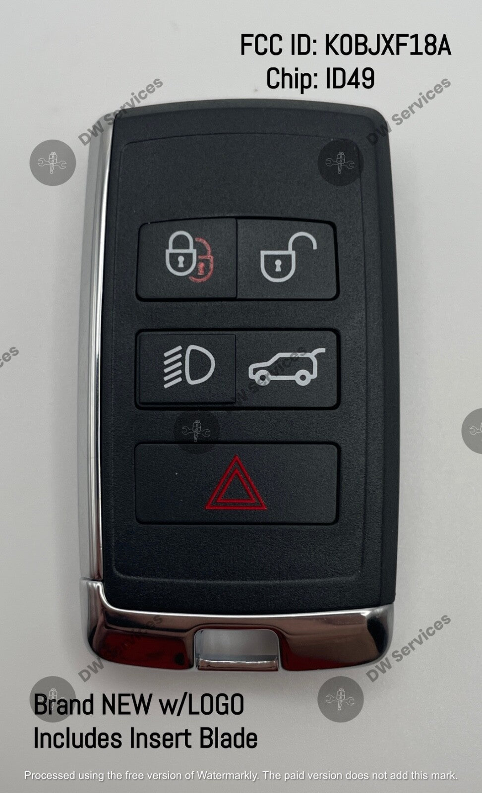 NEW! JAGUAR E-Pace 2017 - 2021 SMART PROXIMITY Remote key Fob keyless K0BJXF18A