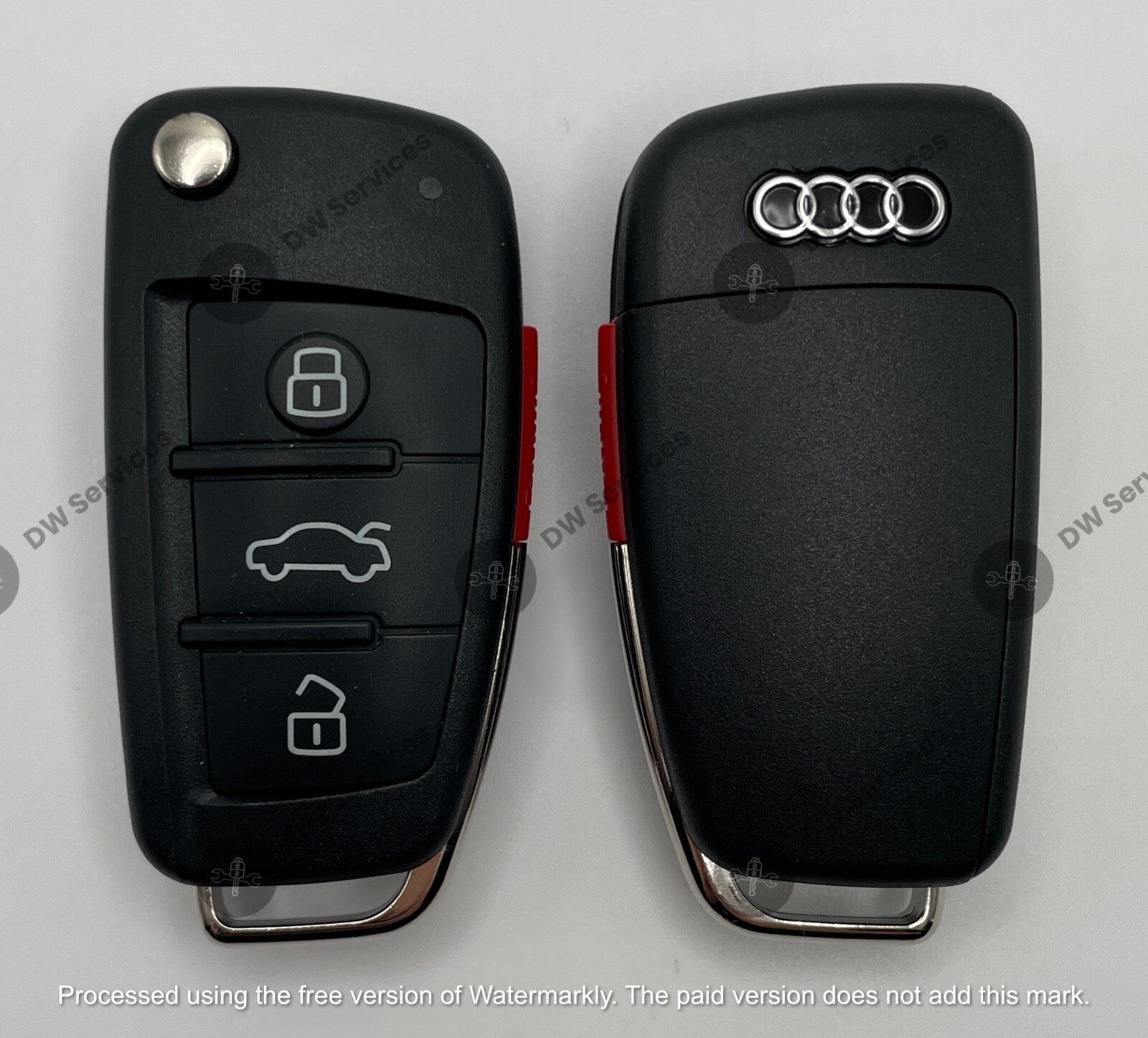 NEW! Audi 4button remote flip key fob Switchblade MYT4073A 8E0 837 220R 220F/A/L