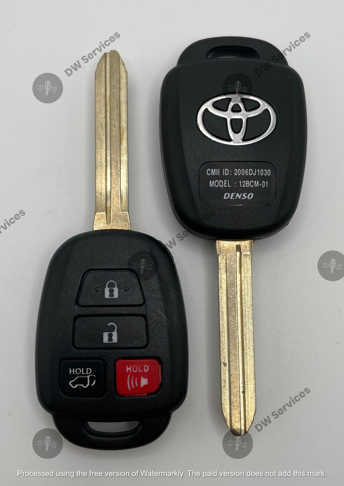 NEW! Toyota RAV4 / Highlander / Sequoia remote head key fob GQ4-52T  H-CHIP