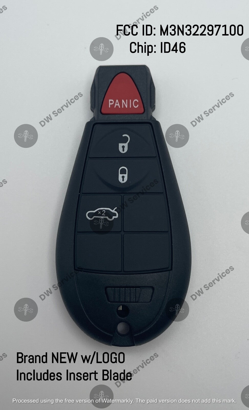 NEW! Dodge DART 2012 - 2016 keyless entry remote fob key FOBIK M3N32297100 Trunk