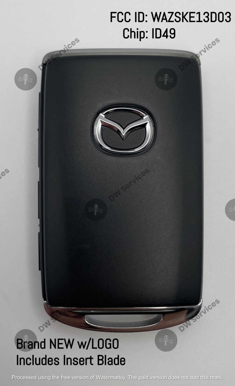 NEW! OEM GENUINE Mazda 6/ CX-5 / CX-9 Proximity remote SMART key Fob WAZSKE13D03