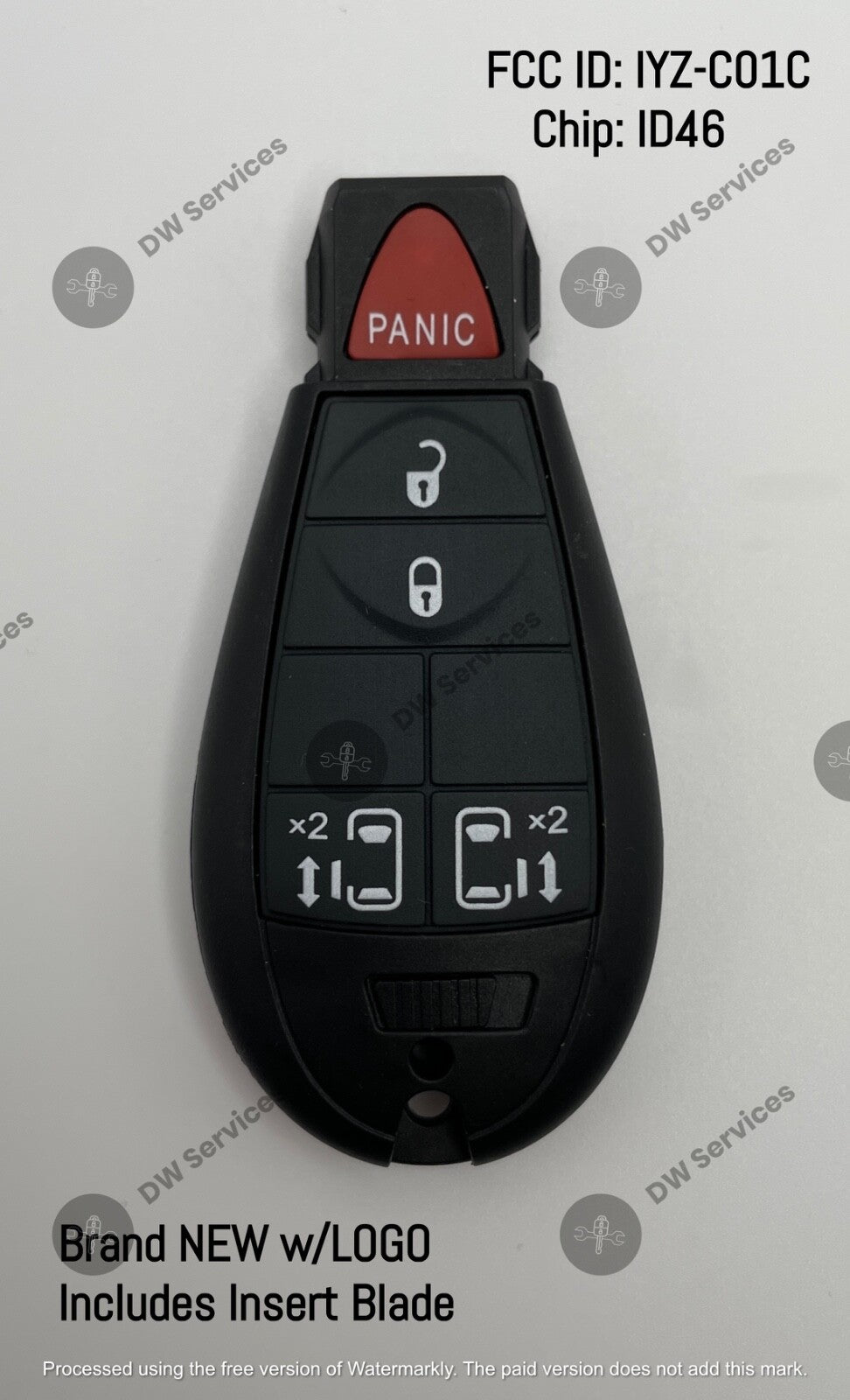 NEW! OEM Genuine Volkswagen ROUTAN keyless entry remote key fob FOBIK IYZ-C01C