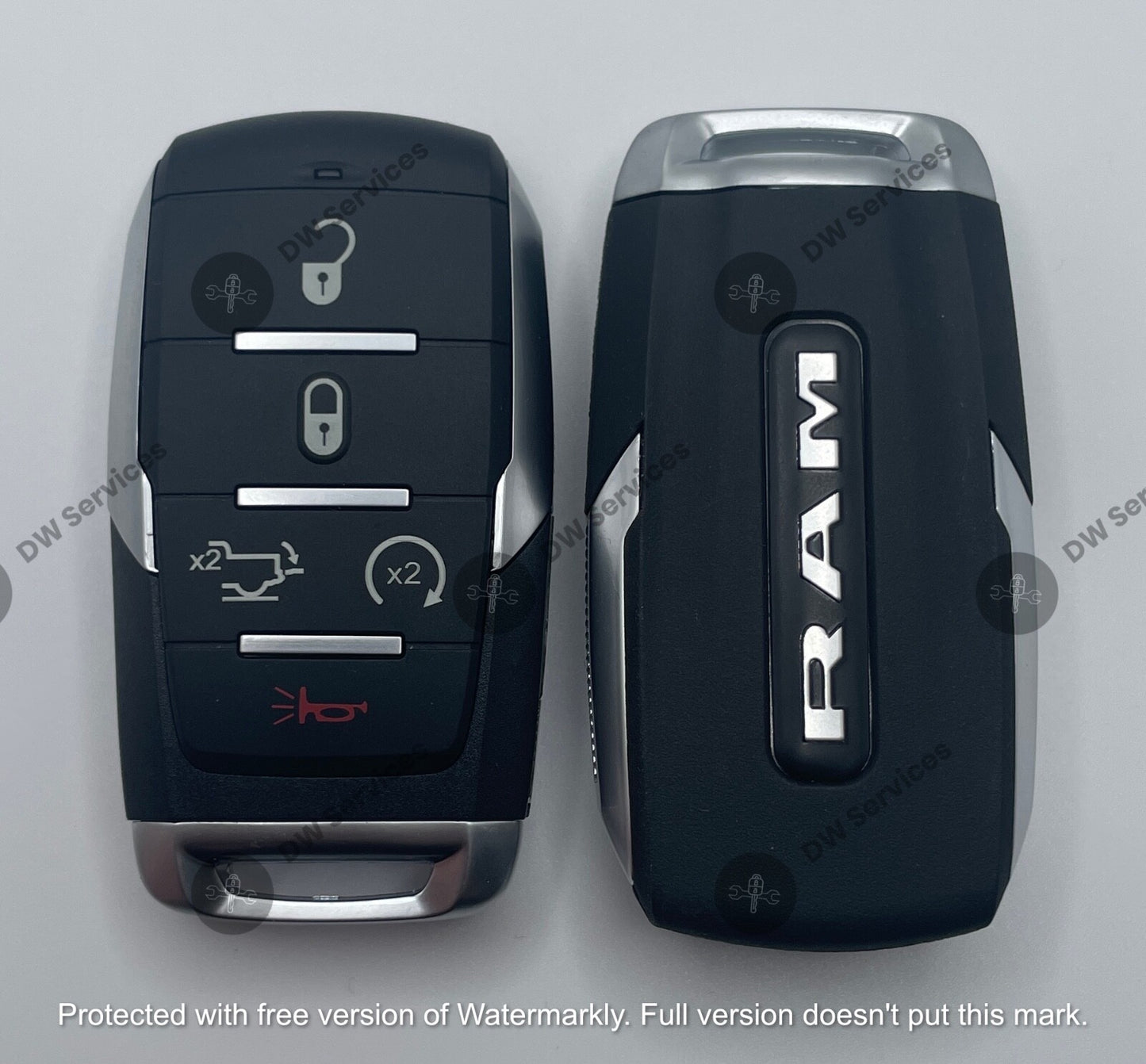 NEW! Dodge RAM 1500 5 button SMART KEY PROXIMITY REMOTE FOB OHT-4882056