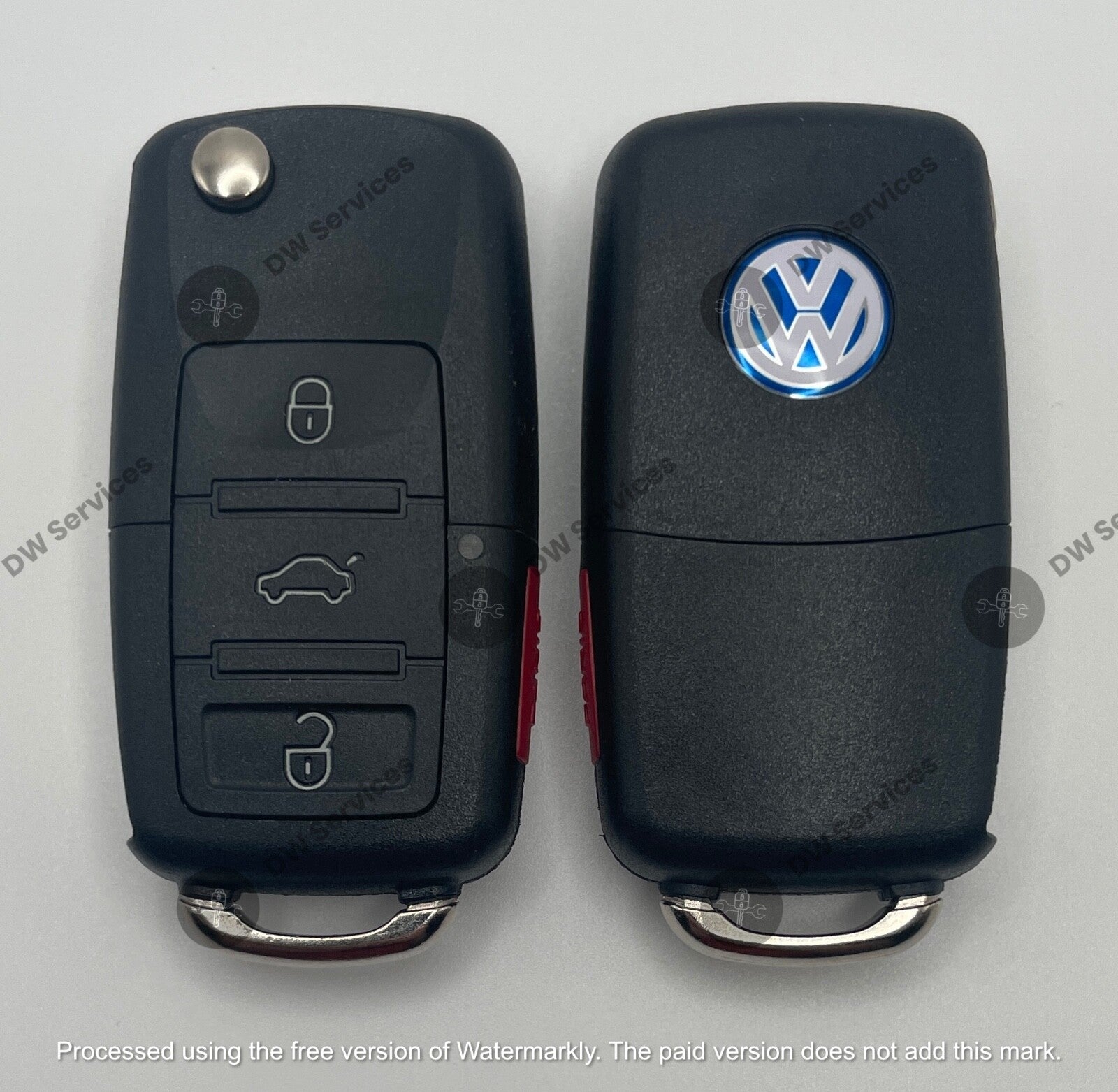 NEW! Volkswagen flip key remote fob 1K0959753H 48 CAN NBG92596263 Jetta Golf EOS