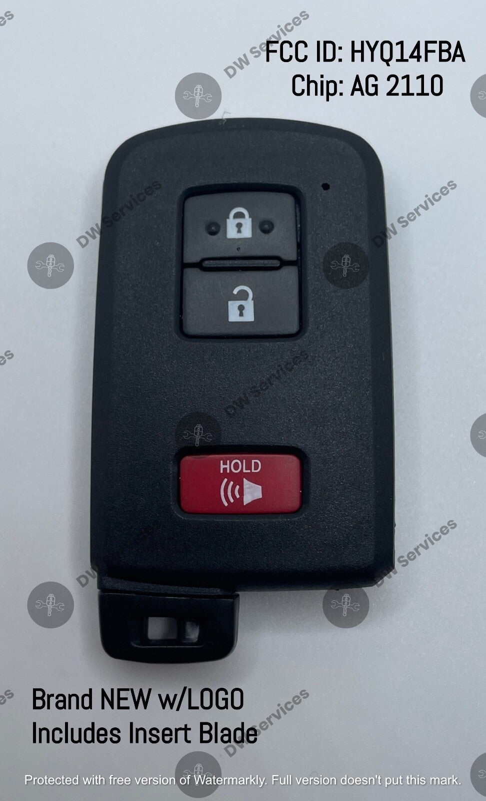 NEW! OEM GENUINE Toyota PROXIMITY remote SMART key FOB HYQ14FBA AG BOARD 2110