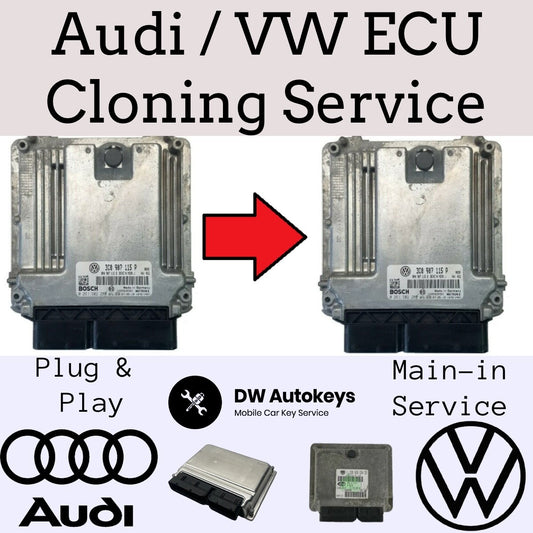 Volkswagen / Audi ECM ECU MAIL IN Cloning SERVICE / Plug and Play Bosch/ Siemens
