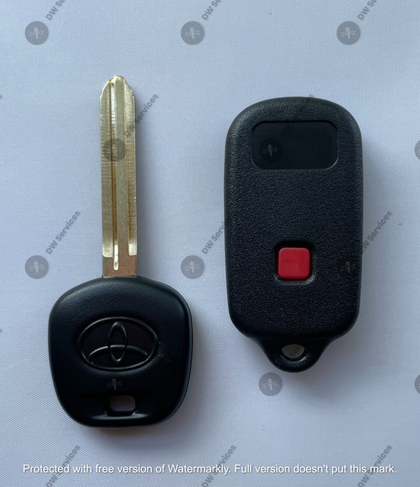 NEW! Toyota keyless entry remote FOB GQ43VT14T & Transponder KEY 4C Camry Solara