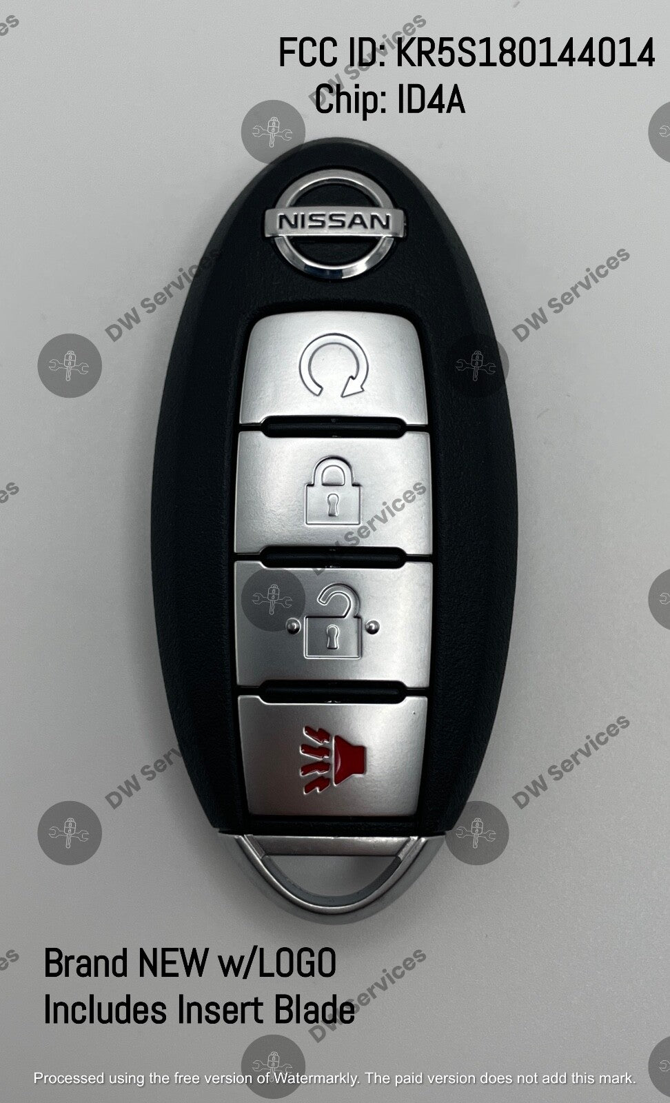 NEW! Nissan Murano / Pathfinder / Titan Proximity remote SMART fob KR5S180144014