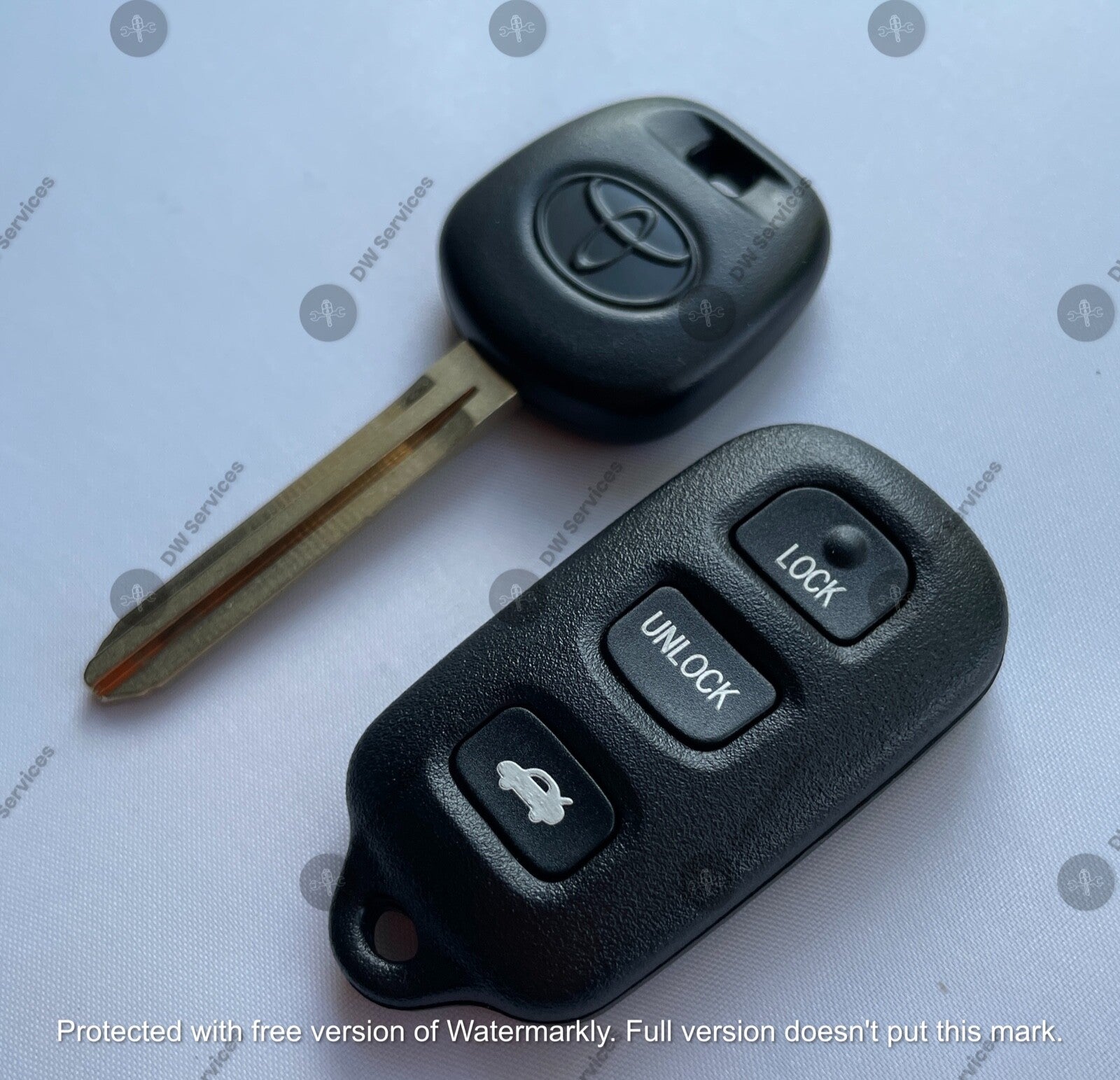 NEW! Toyota keyless entry remote FOB GQ43VT14T & Transponder KEY 4C Camry Solara