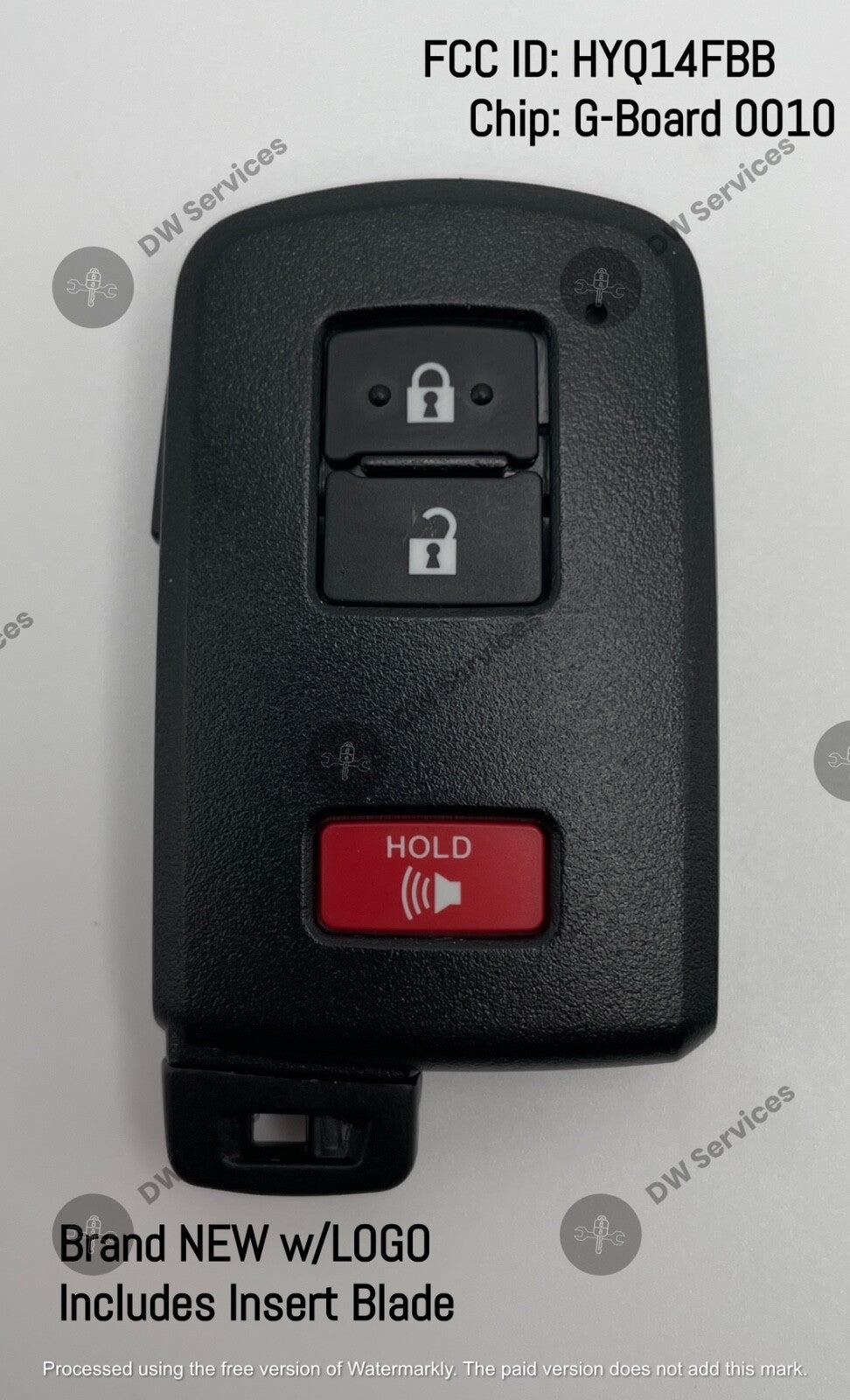 NEW! OEM GENUINE Toyota Smart Proximity Key FOB HYQ14FBB G 0010 Tacoma Tundra 4-