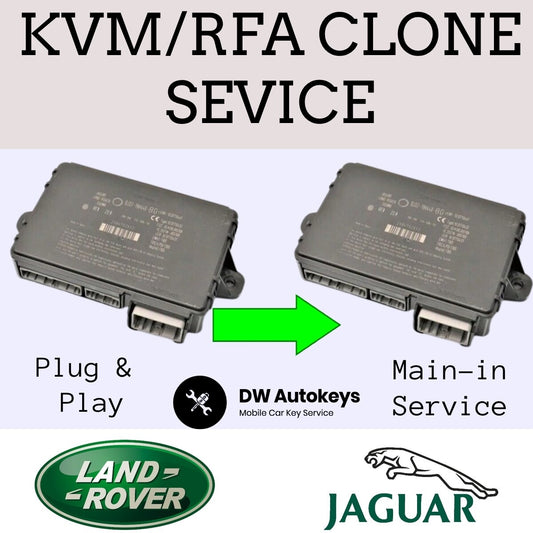 Land Rover Range Rover / Jaguar KVM / RFA MODULE CLONING / MAIL IN SERVICE /FAST