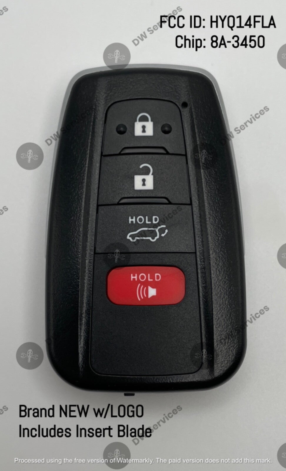 NEW! Toyota HIGHLANDER 2021 - 2023 PROXIMITY remote SMART key Fob HYQ14FLA 3450