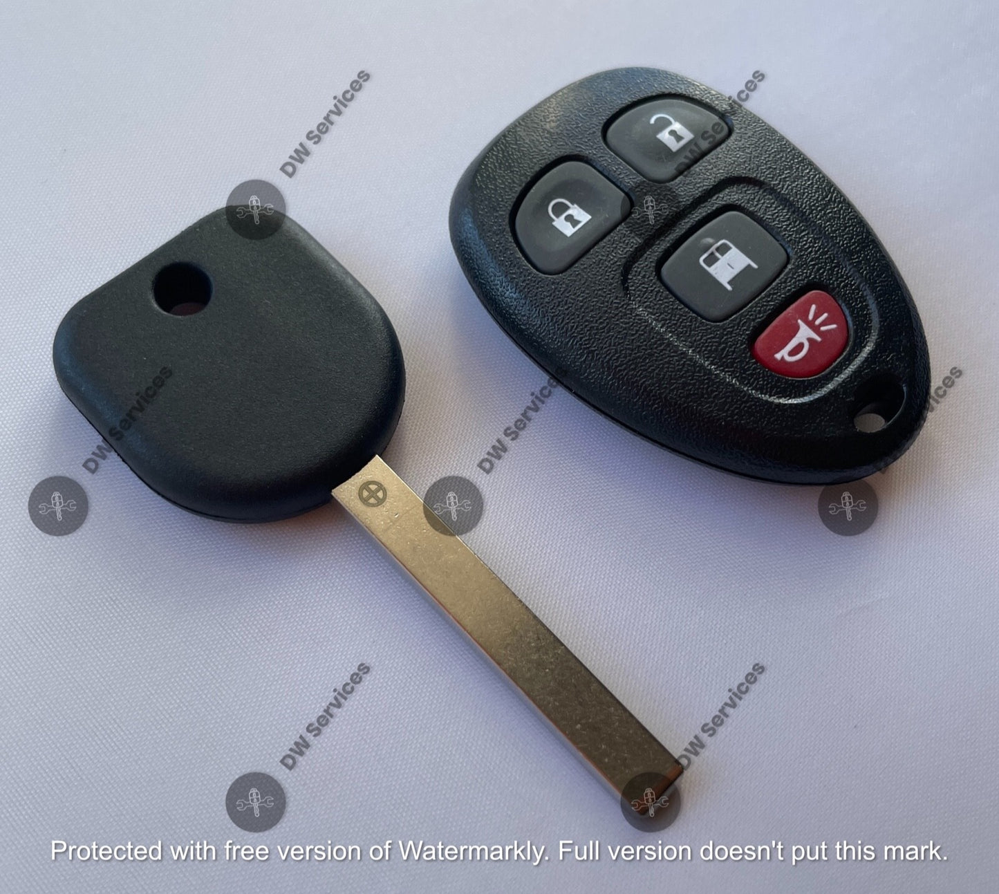 NEW! Chevrolet keyless entry remote FOB OUC60270 & Transponder KEY 46 Circle + 7