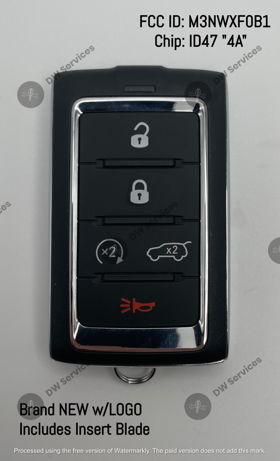NEW! OEM GENUINE Jeep Grand Cherokee SMART Proximity Remote key Fob M3NWXF0B1