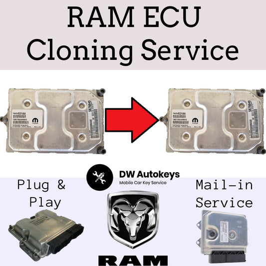 MOPAR RAM ECM ECU MAIL IN Cloning SERVICE / Plug and Play Bosch / Siemens / VDO