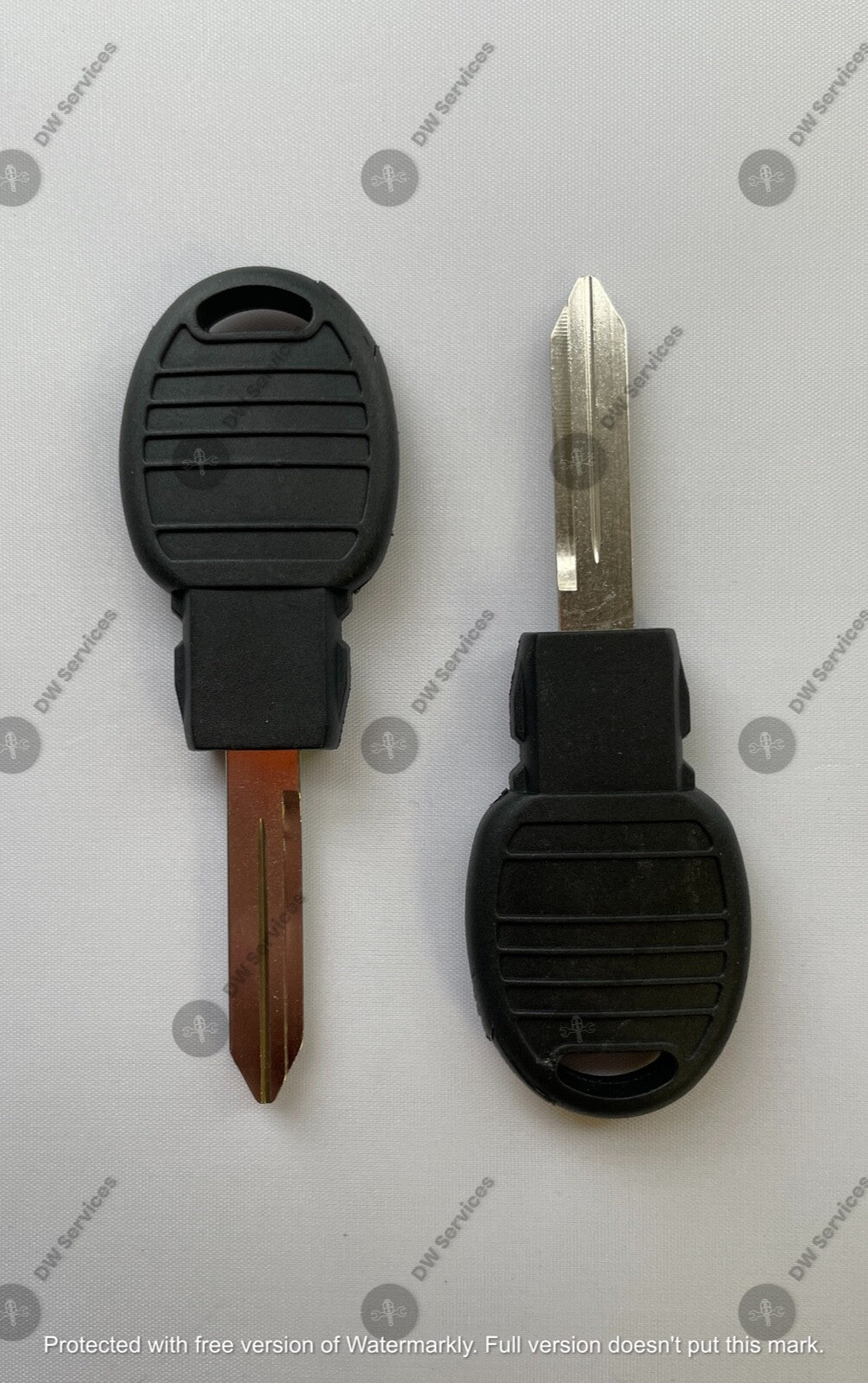 2x NEW! Chrysler/Jeep/Dodge POD Transponder Chip 46 Ignition Car Key Replacement