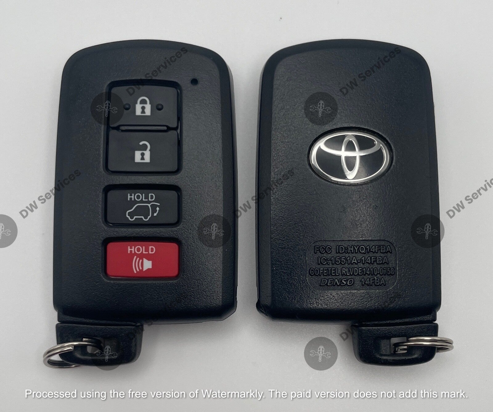 NEW! GENUINE OE Toyota Highlander Sequoia PROXIMITY remote key FOB HYQ14FBA 2110