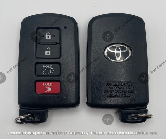 NEW! GENUINE OE Toyota Highlander Sequoia PROXIMITY remote key FOB HYQ14FBA 2110