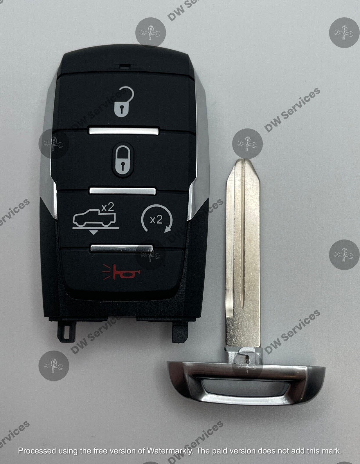 NEW! Dodge RAM 1500 5-button SMART KEY PROXIMITY REMOTE FOB OHT-4882056 Air Sus