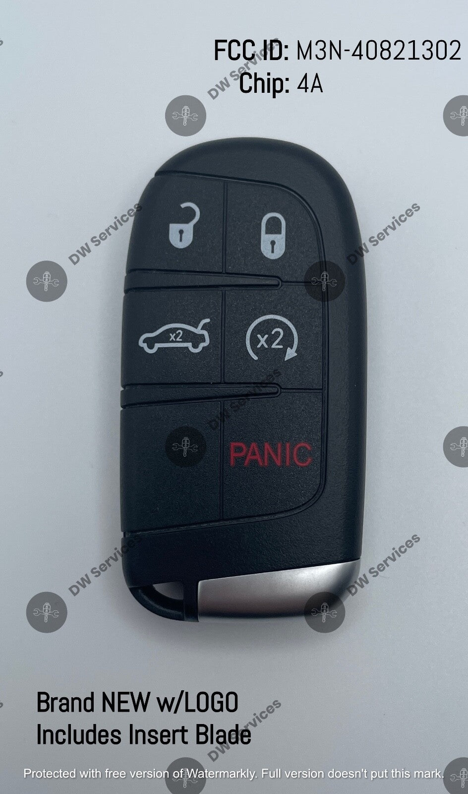 NEW! Dodge Charger/Challenger 19-21 SMART key PROXIMITY remote fob M3N-40821302!