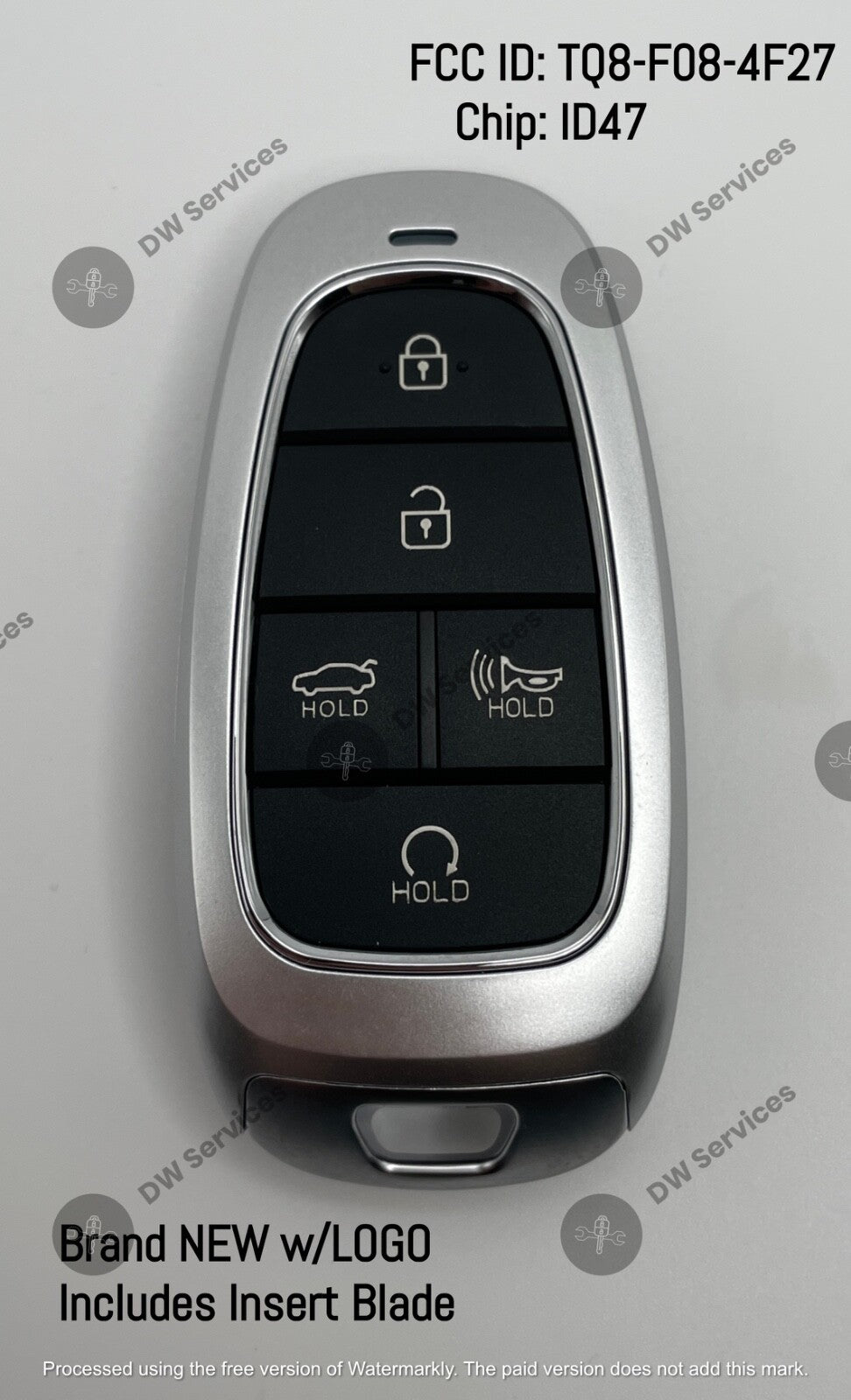 NEW OEM Hyundai Sonata 19-23 Smart Proxy remote key Fob TQ8-F08-4F27 95440-L1010