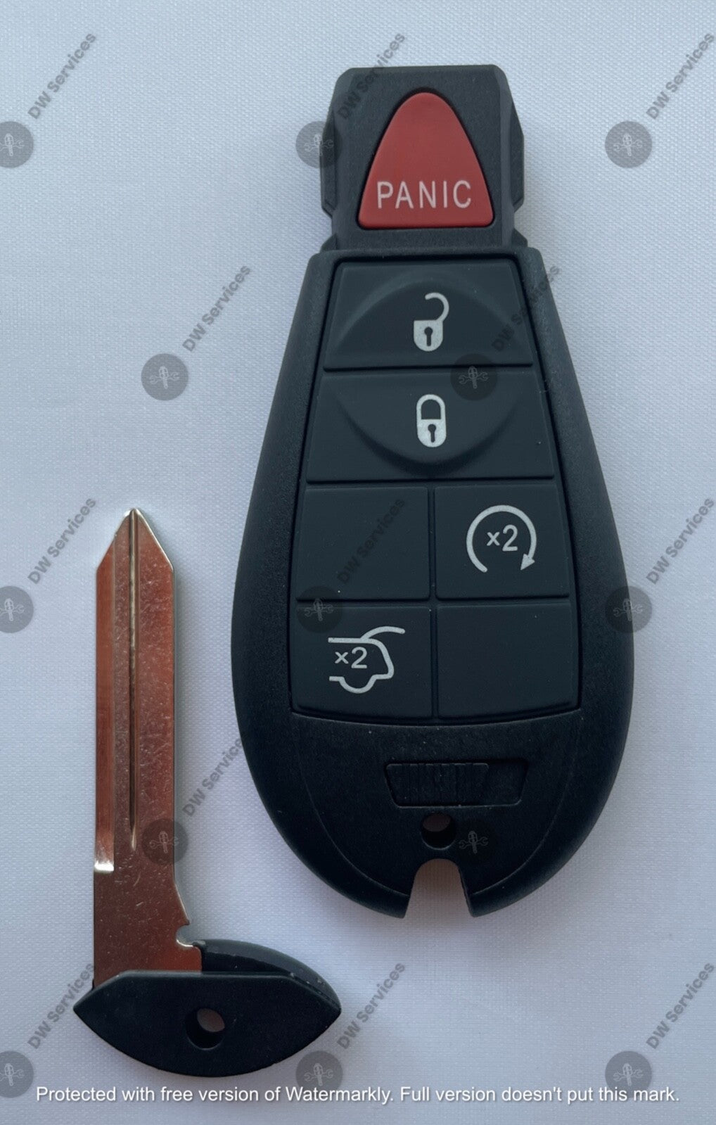 NEW! Dodge 5 button key remote fob FOBIK Transmitter IYZ-C01C / M3N5WY783X