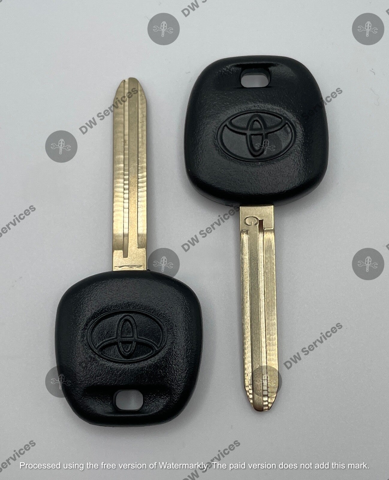 2x NEW! OEM Toyota Transponder G Chip 4D-72 Ignition Car Key Replacement TOY44G