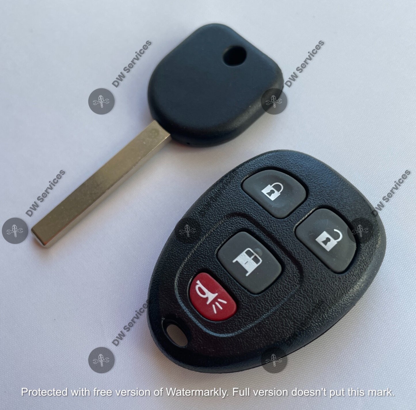 NEW! Chevrolet keyless entry remote FOB OUC60270 & Transponder KEY 46 Circle + 7