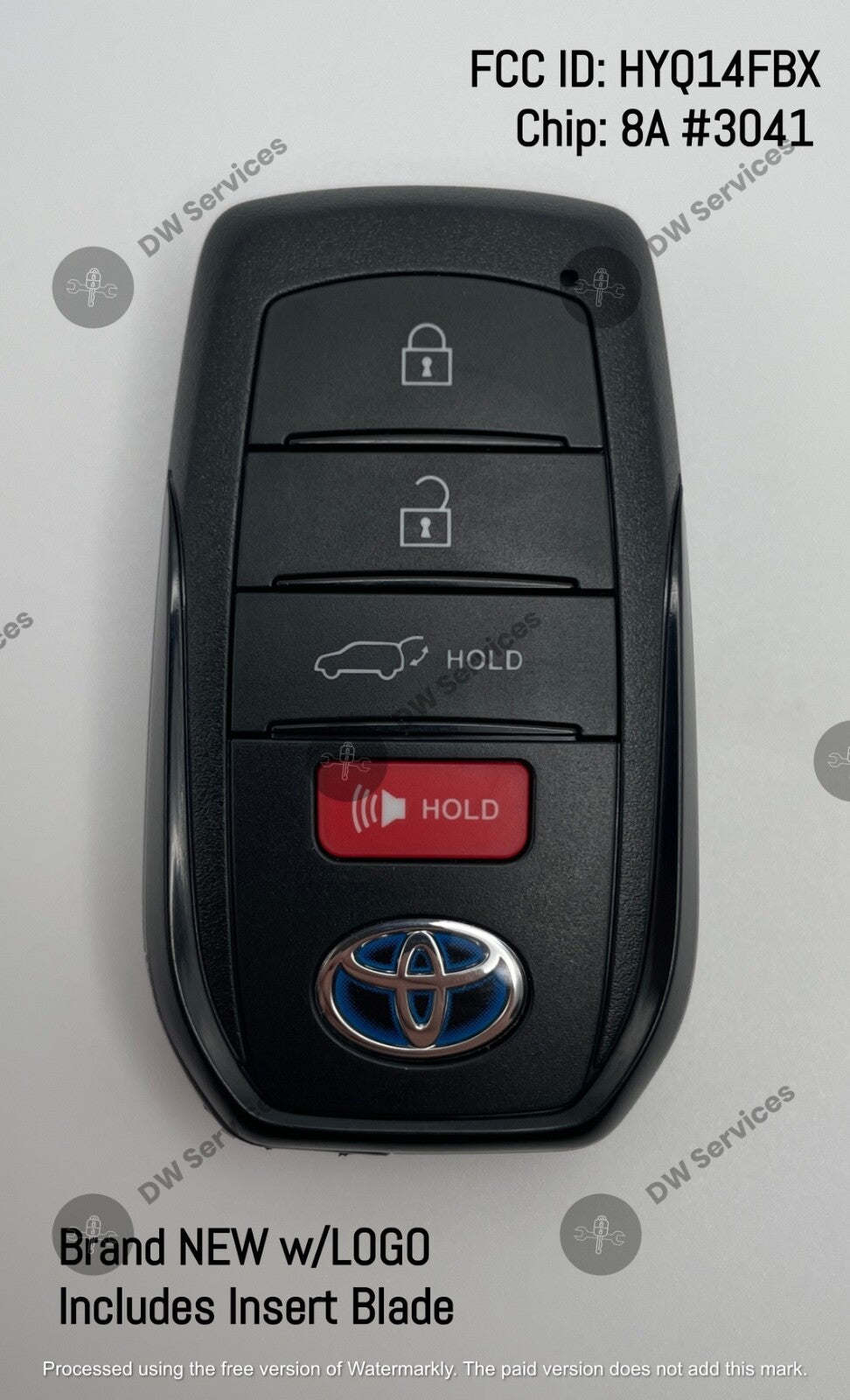 NEW! OEM GENUINE Toyota Venza 2021 -2023 PROXIMITY remote smart key FOB HYQ14FBX
