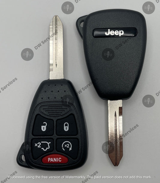 NEW! Jeep Grand Cherokee / Commander / Liberty remote head key FOB OHT692427AA
