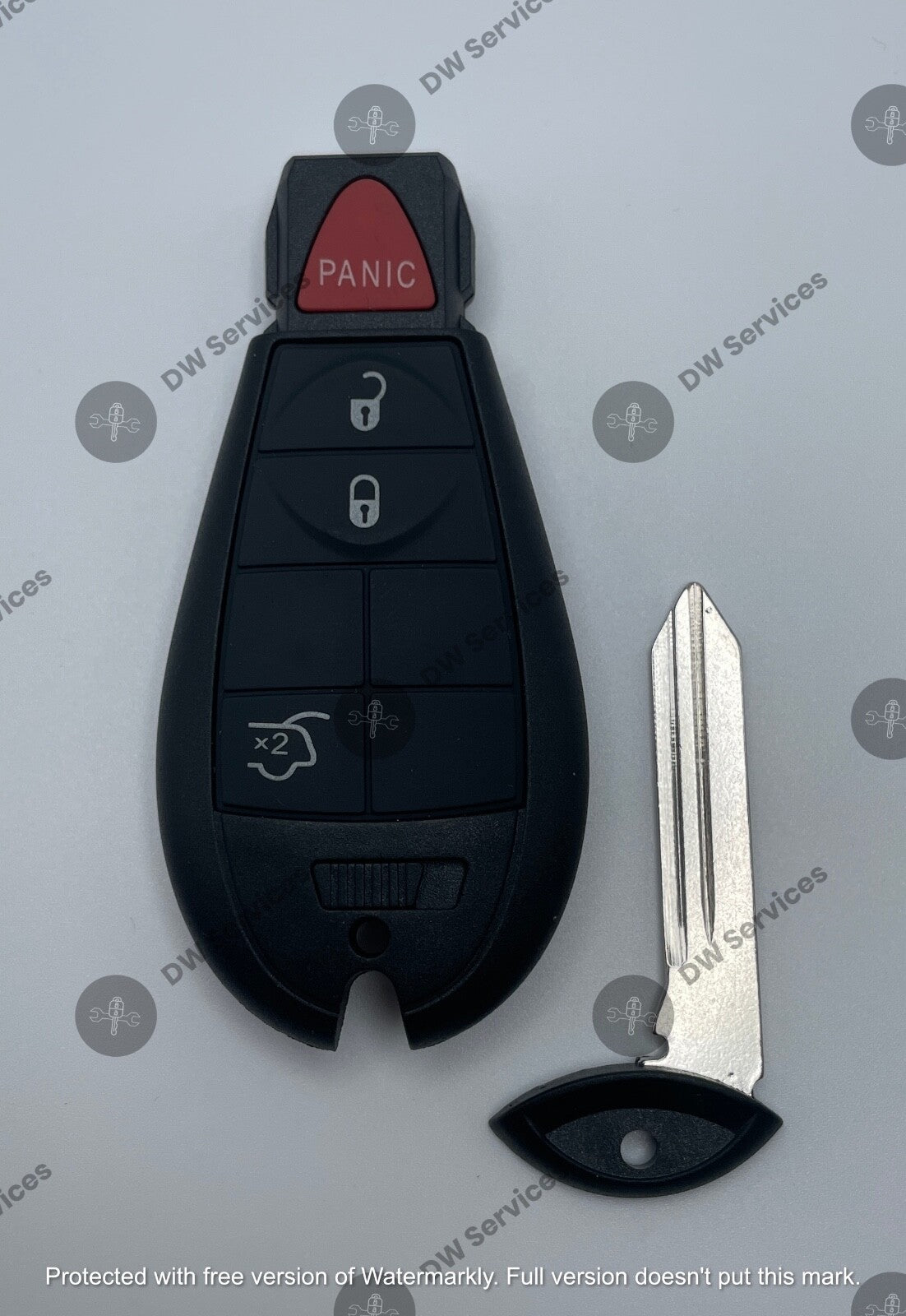 NEW! Dodge 4-button key remote fob FOBIK IYZ-C01C/ M3N5WY783X Grand Caravan Dura