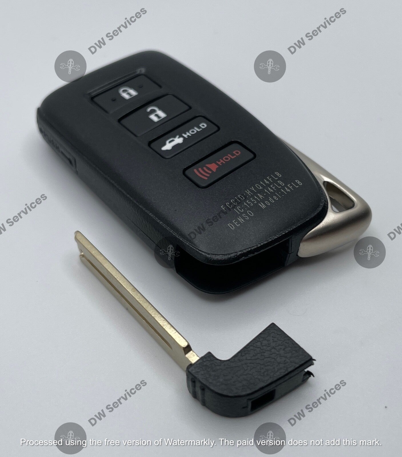 NEW! Lexus IS / RC / RCF PROXIMITY remote SMART key FOB HYQ14FLB Chip H-8A 3950