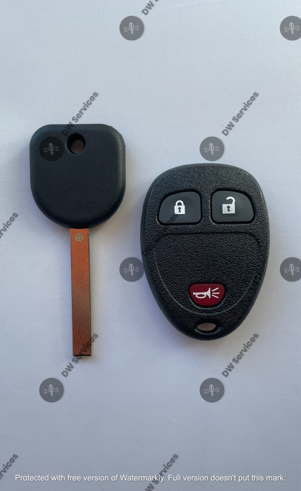 NEW! Chevrolet keyless entry remote FOB OUC60270 & Transponder KEY 46 Circle + 8
