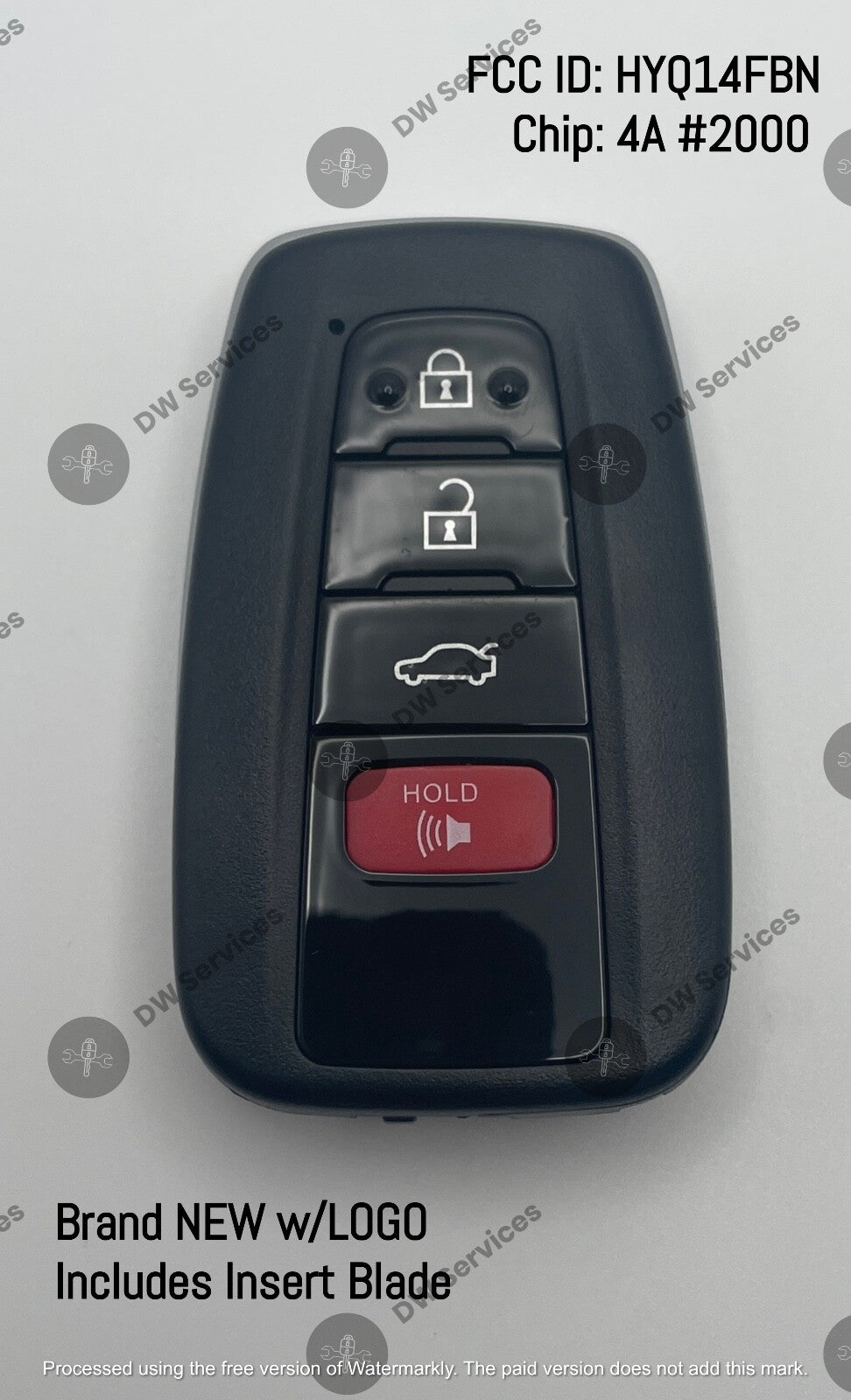 NEW! Toyota Corolla 2019-2021 PROXIMITY remote SMART key FOB HYQ14FBN Board 2000
