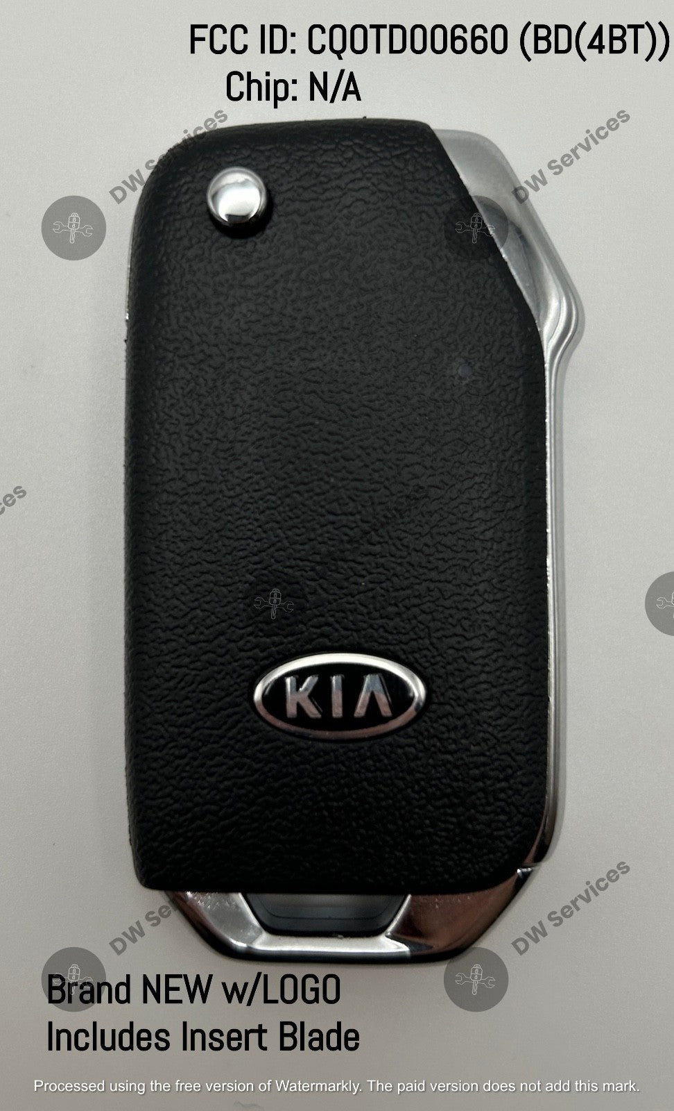 NEW! OEM GENUINE KIA Forte Flip key remote fob CQOTD00660 (BD) / 95430-M6000