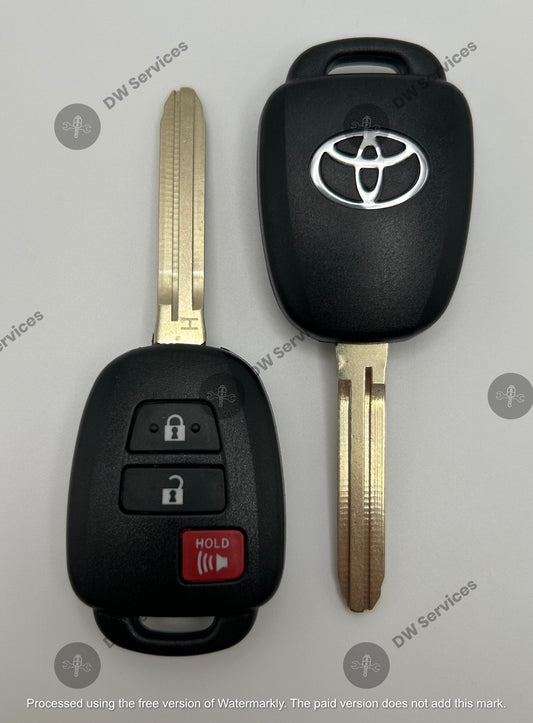 NEW! OEM GENUINE Toyota Tacoma 4RUNNER Prius-C RAV4 remote head key fob HYQ12BEL