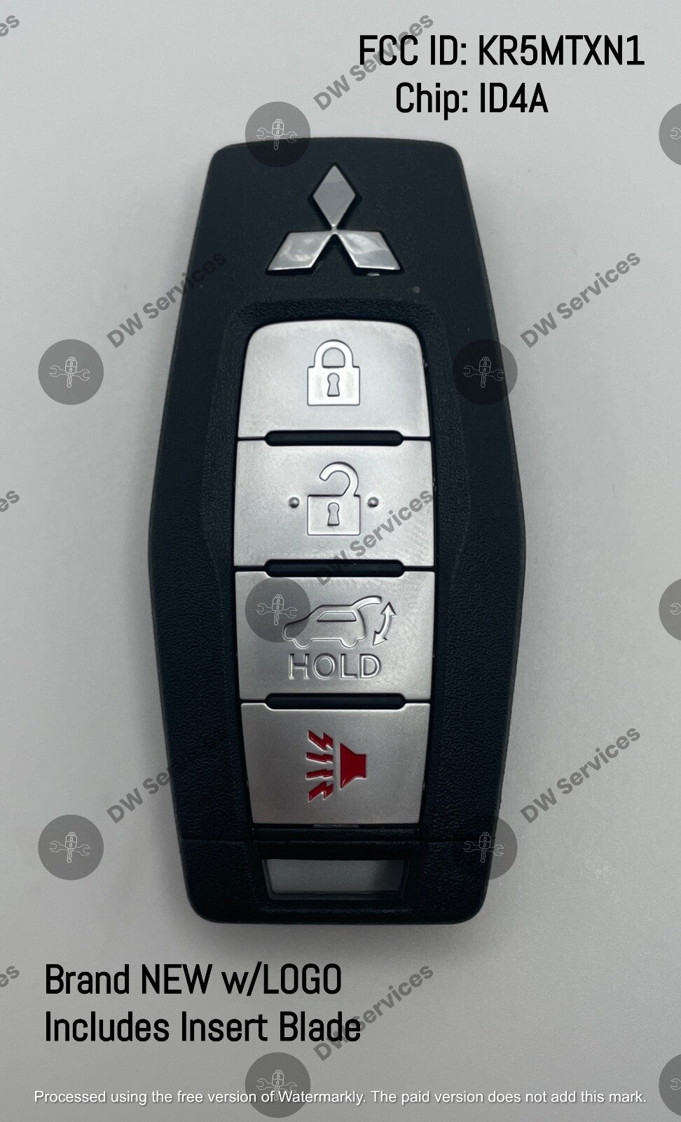 NEW! Mitsubishi Outlander 2021 - 2024 keyless entry Proximity Smart Key KR5MTXN1