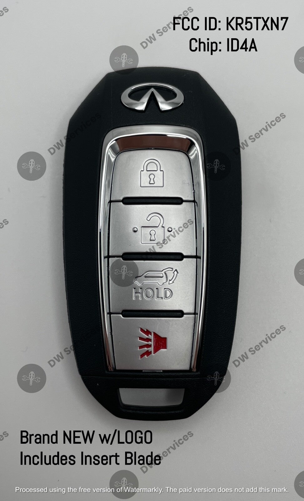 NEW! Infiniti QX60 2018-20  PROXIMITY Remote SMART key Fob KR5TXN7 / 285E3-9NR4A