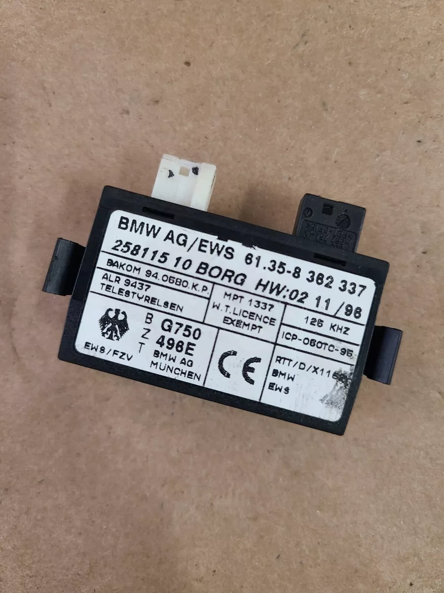 1994 - 2010 BMW Keyless entry key fob Programming EWS 1-4 MODULE PROGRAM SERVICE