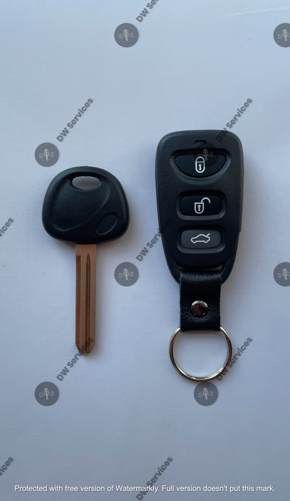 NEW! Hyundai keyless entry remote FOB OSLOKA-360T & Non-Transponder KEY ELANTRA