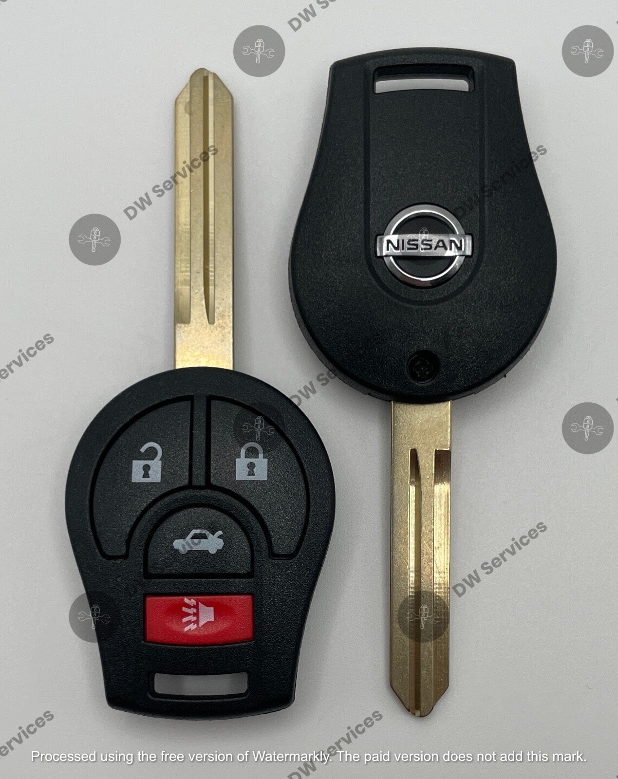 NEW! Nissan 4-button remote head key fob CWTWB1U751 KBRASTU15 H0561-3AA0B KBRAST