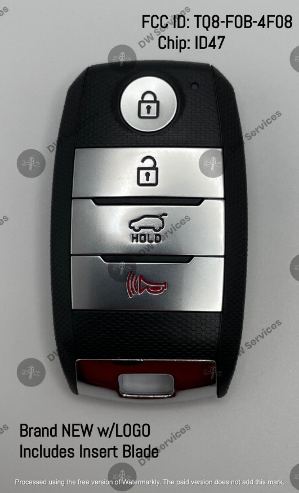 NEW! OEM KIA Niro 17-20 Smart Proximity remote key FOB TQ8-FOB-4F08 95440-G5000