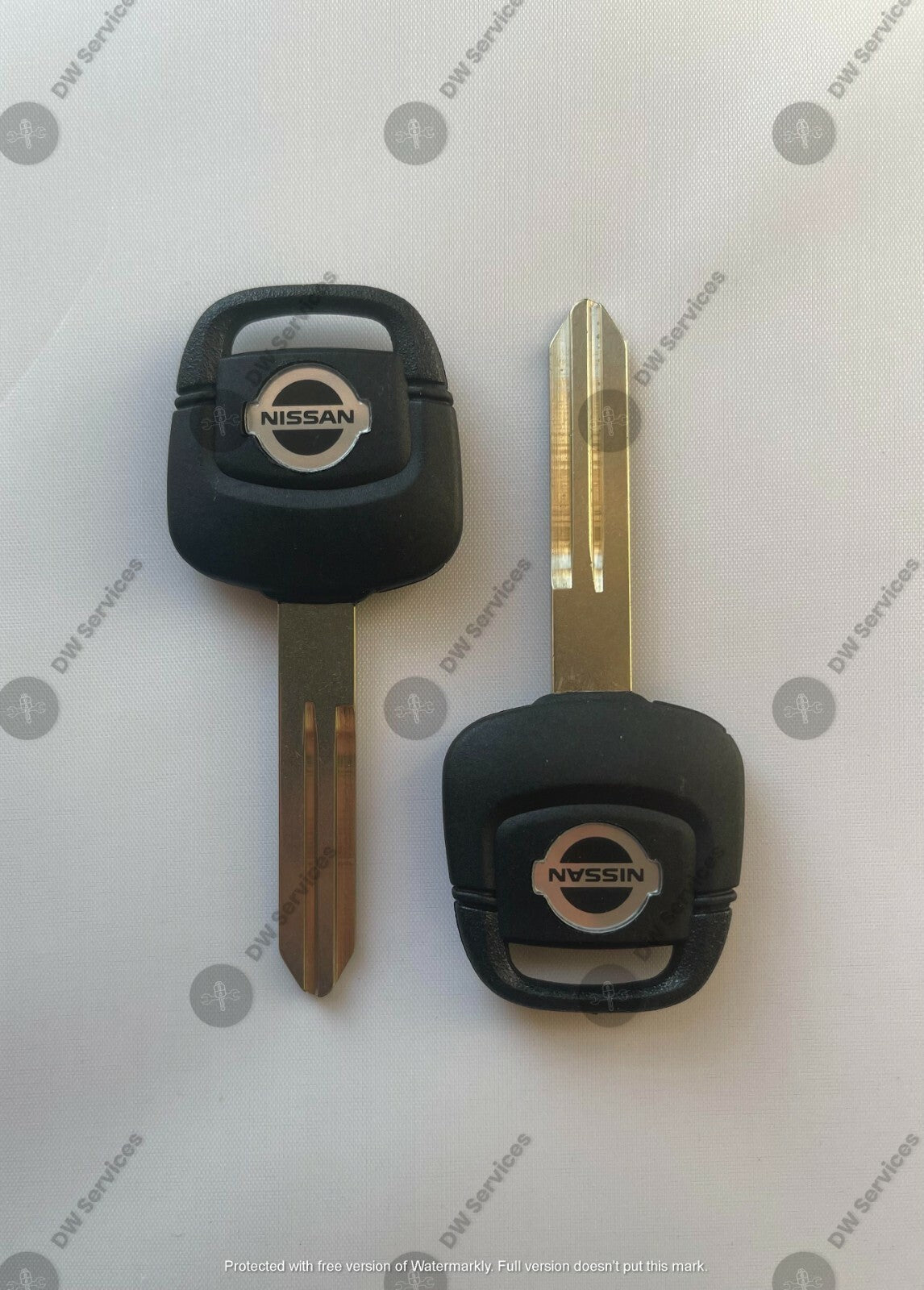 2x NEW! OEM Nissan Transponder Chip 4D60 Ignition Car Key Replacement NI02T N102
