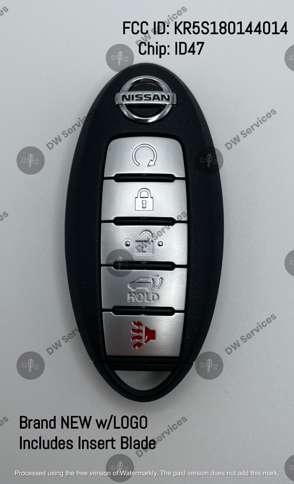 NEW! Nissan Pathfinder 2013 - 2016 Proximity remote SMART key Fob KR5S180144014
